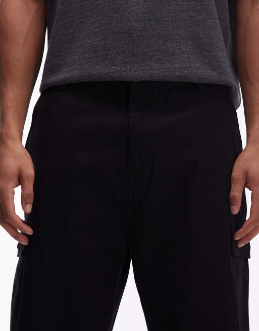 Carhartt WIP - Brady - Cargobroek met rechte pasvorm in zwart, 4 van 5