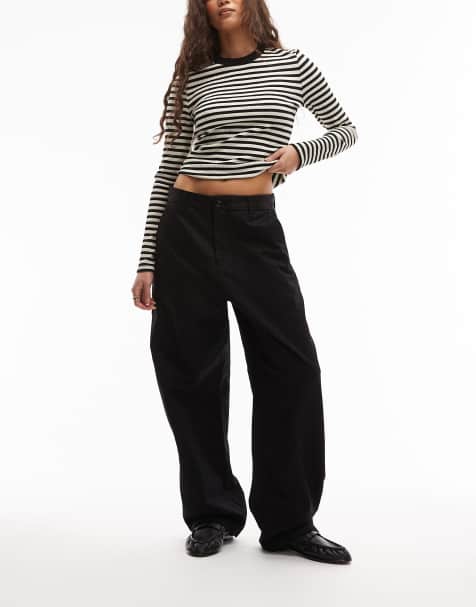 Carhartt WIP – Brady – Locker geschnittene Hose in Schwarz - view 1
