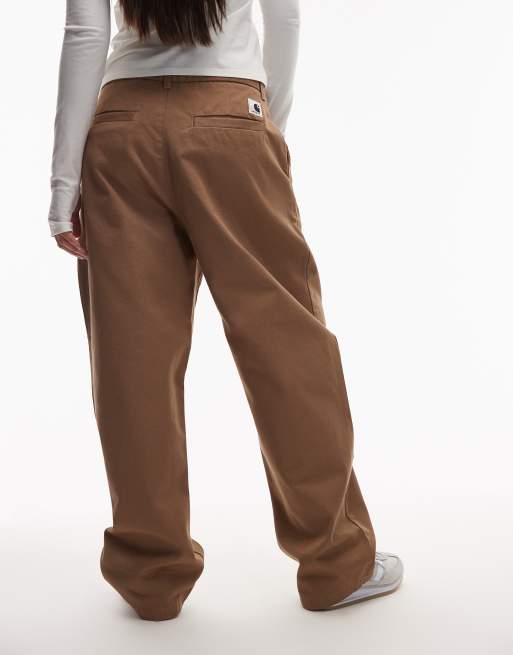 Carhartt WIP - Brady - Losvallende broek in lichtbruin, 3 van 5
