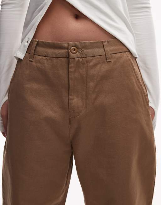 Carhartt WIP - Brady - Losvallende broek in lichtbruin, 5 van 5
