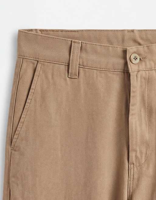 Carhartt WIP brady pant in beige, 8 of 9