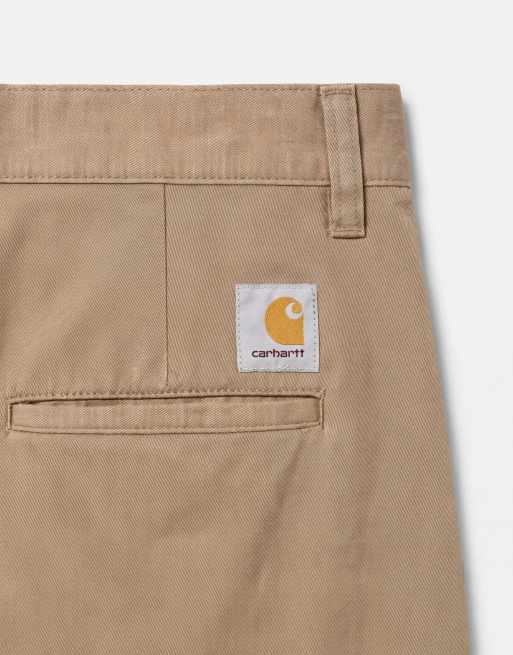 Carhartt WIP brady pant in beige, 9 of 9