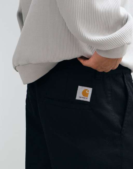 Carhartt WIP Brady pantalon coupe relaxed noir, 4 de 5