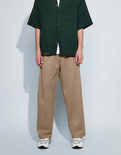 Carhartt WIP brady pants in beige, 2 of 9