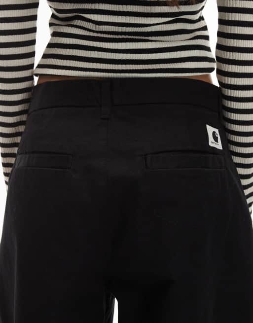 Carhartt WIP – Brady – Svarta byxor i loose fit, 4 av 5