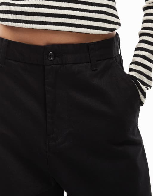 Carhartt WIP – Brady – Svarta byxor i loose fit, 5 av 5