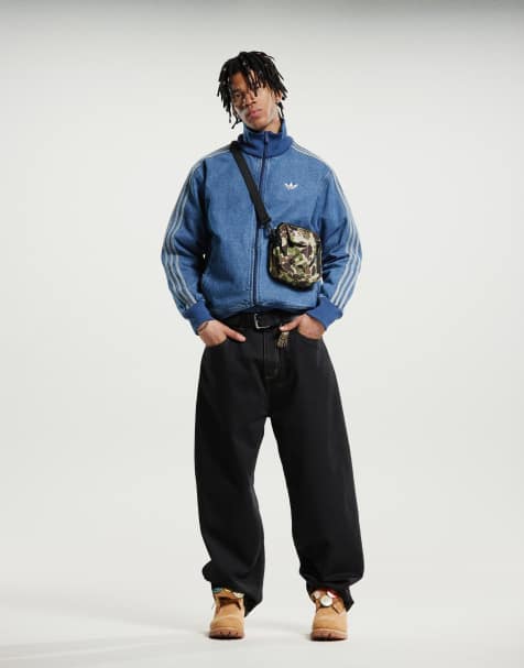 Carhartt WIP – Brandon – Czarne jeansy o luźnym kroju - view 1