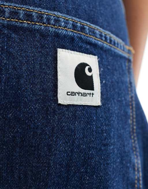 Carhartt WIP brandon denim shorts in blue stone wash, 2 of 5