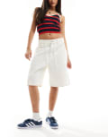 [Carhartt WIP] Carhartt WIP Brandon denim shorts in white M WHITE