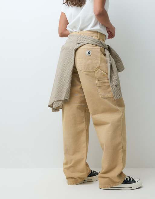 Carhartt WIP Brandon Double-Knee-Jeans in Braun, 3 von 5
