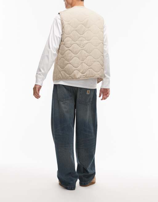 Carhartt WIP - Brandon - Jean ample en denim - Bleu vintage délavé, 2 de 5