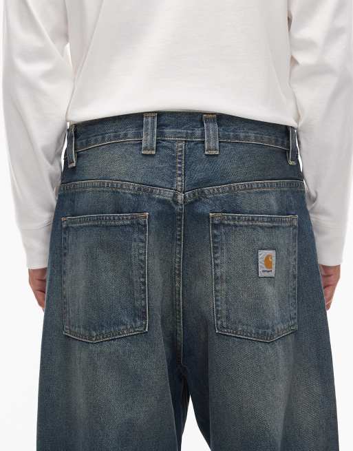 Carhartt WIP - Brandon - Jean ample en denim - Bleu vintage délavé, 5 de 5