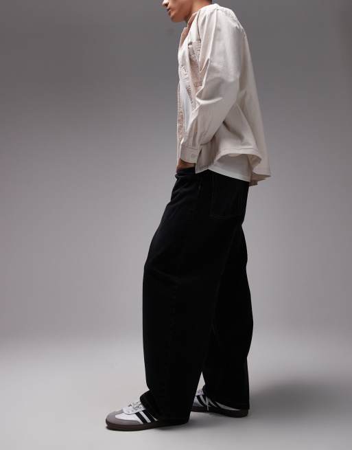 Carhartt WIP brandon loose jeans in black