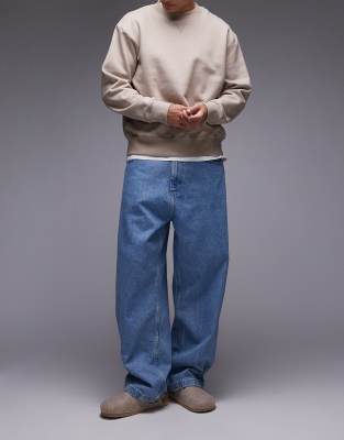 Carhartt WIP - Brandon - Jean baggy - Bleu délavé