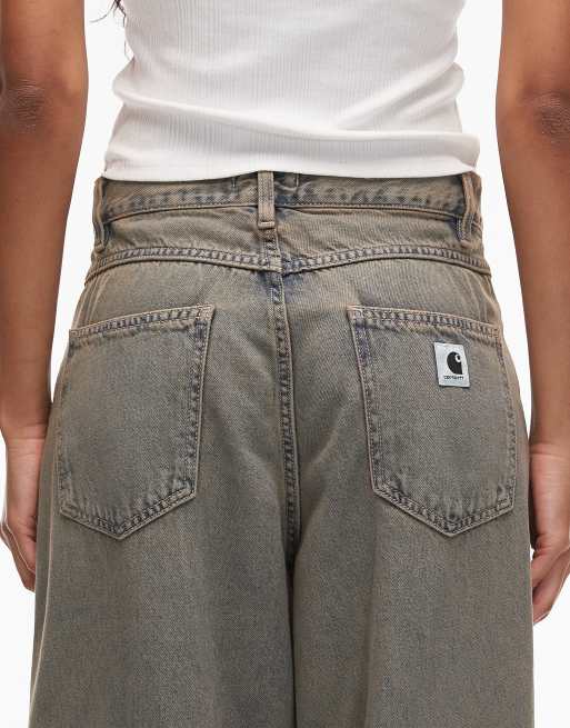 Carhartt WIP - Brandon - Jean droit d'ensemble coupe ample - Délavage profond, 4 de 5