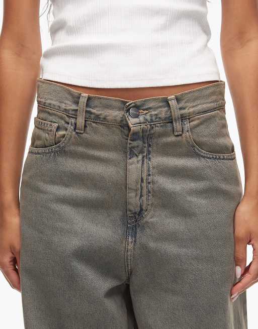 Carhartt WIP - Brandon - Jean droit d'ensemble coupe ample - Délavage profond, 5 de 5