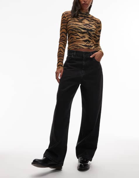 Carhartt WIP - Brandon - Jeans dritti ampi neri - view 1