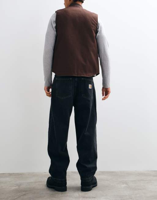 Carhartt WIP brandon jeans in black, 3 of 5