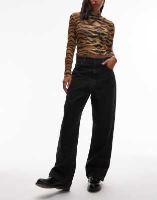 Carhartt WIP - Brandon - Jeans in Schwarz mit lockerem, geradem Schnitt