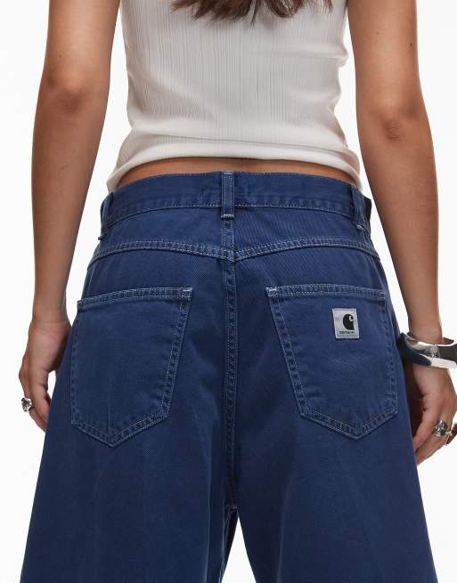 Carhartt WIP Brandon loose fit jeans in indigo | ASOS