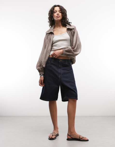 Carhartt WIP Brandon loose fit shorts in rinse - view 1