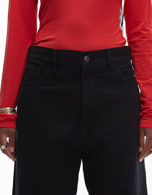 Carhartt WIP Brandon loose jeans in overdyed dark navy, 4 of 5