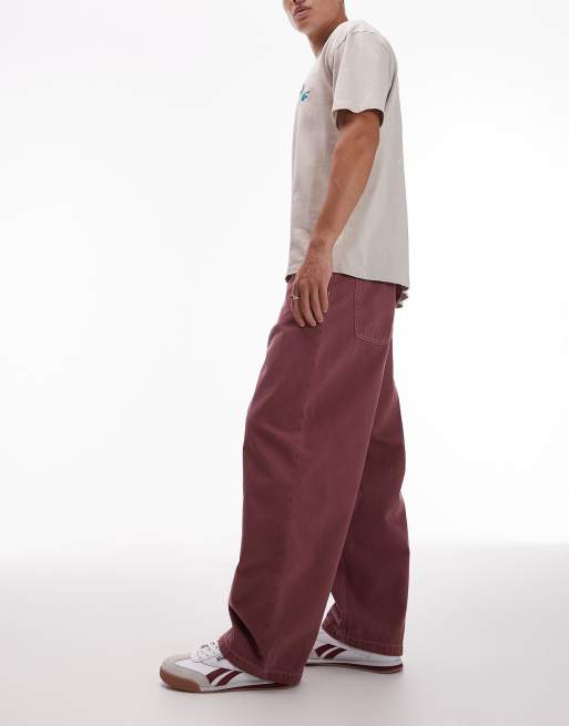 Carhartt WIP brandon loose pants in dusky pink | ASOS
