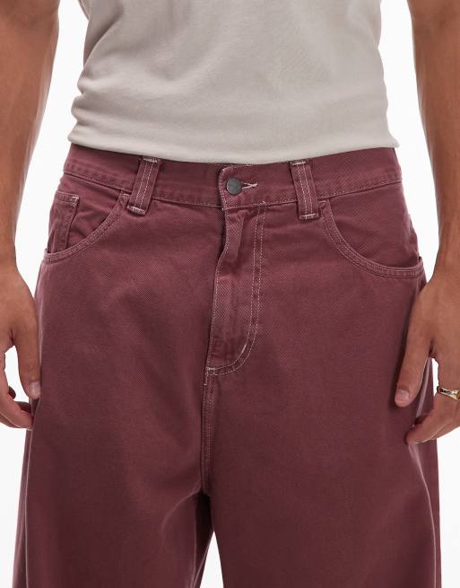 Carhartt WIP brandon loose pants in dusky pink | ASOS