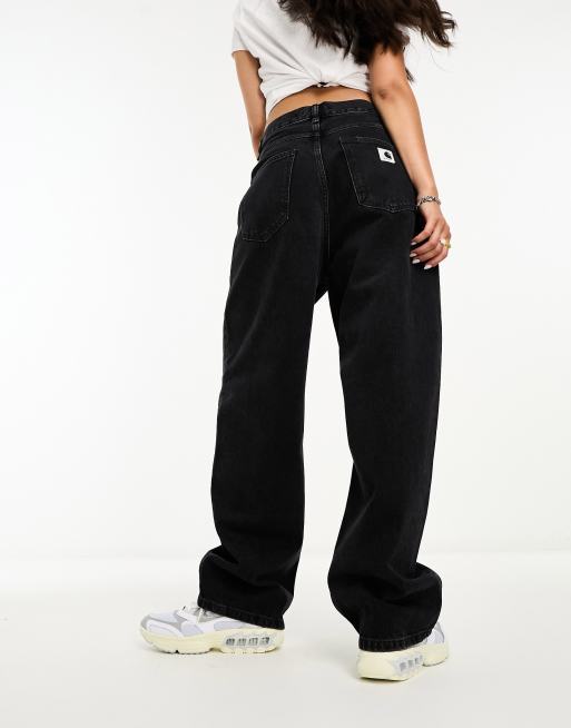 carhartt baggy jeans black