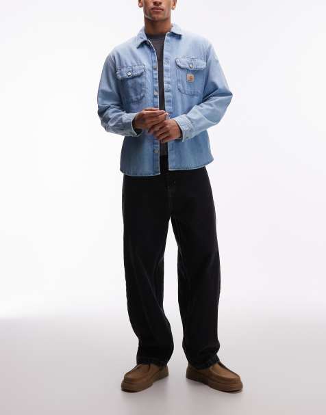 Carhartt WIP brandon loose straight fit jeans in black