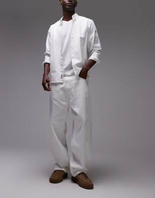 Carhartt Brandon Loose Tapered Jeans In White