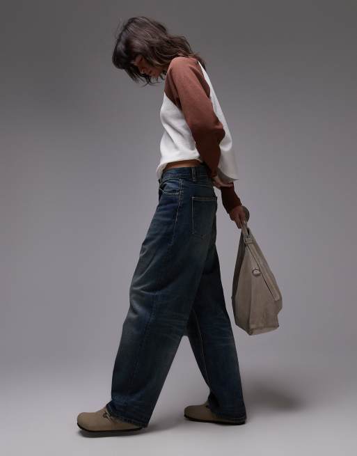 Carhartt WIP - Brandon - Losvallende jeans in blauw, 3 van 5