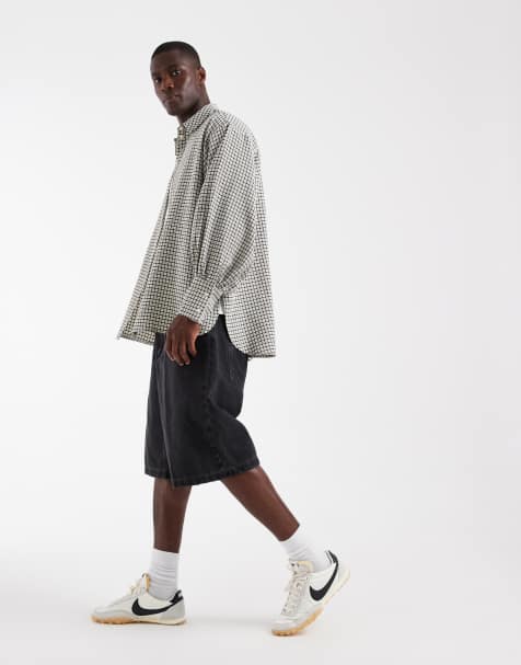 Carhartt WIP Brandon løstsiddende denimshorts i sort vask - view 1