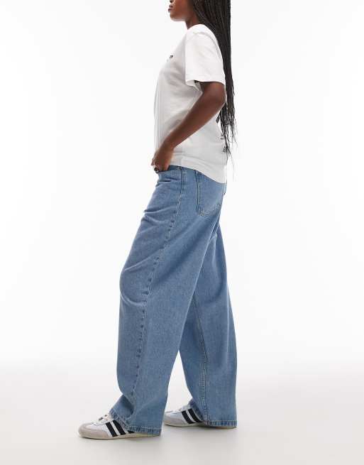 Carhartt WIP - Brandon - Løstsiddende jeans i afbleget stone wash, 3 af 5