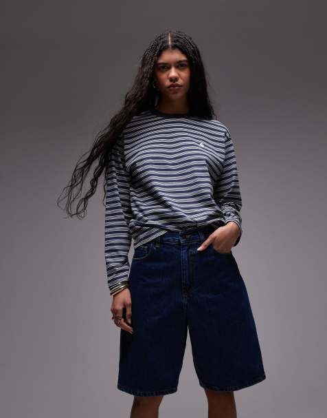 Carhartt WIP – Brandon – Mörktvättade shorts med ledig passform - view 1