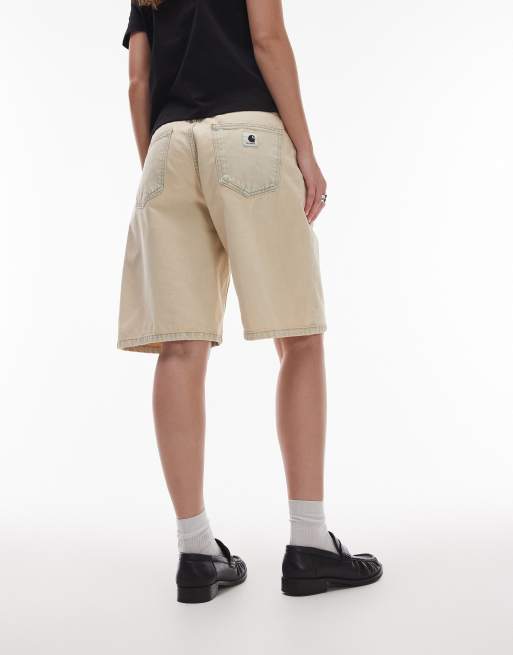 Carhartt WIP - Brandon - Pantaloncini ampi color sabbia, 4 di 5