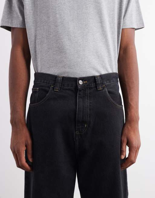 Carhartt WIP – Brandon – Svarta jeans i ledig modell, 5 av 5