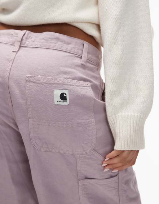Carhartt WIP - Branford - Short en lin avec renfort - Lilas, 2 de 5