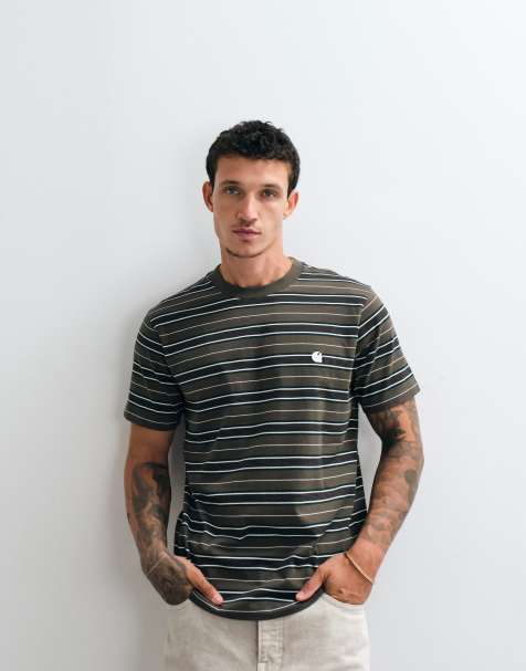 Carhartt WIP Bronson t-shirt i khaki-rand - view 1