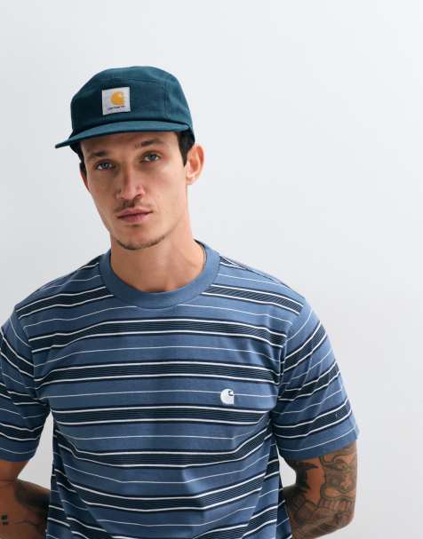 Carhartt WIP Bronson t-shirt in light blue stripe - view 1