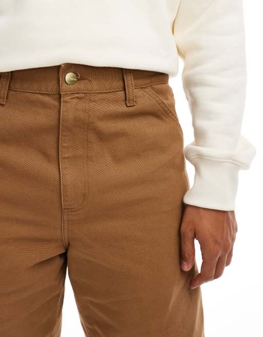 Carhartt WIP – Bruna jorts i snickarstil utan knälappar, 3 av 5