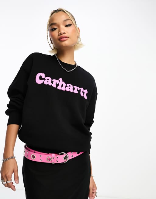 Carhartt WIP - Bubbles - Felpa nera