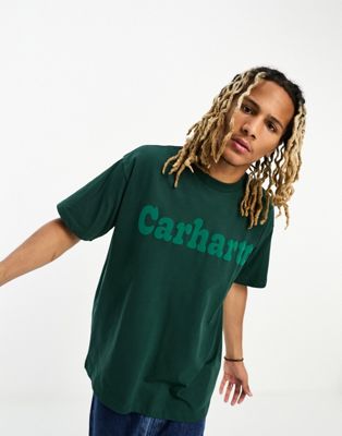 Carhartt WIP bubbles t-shirt in green