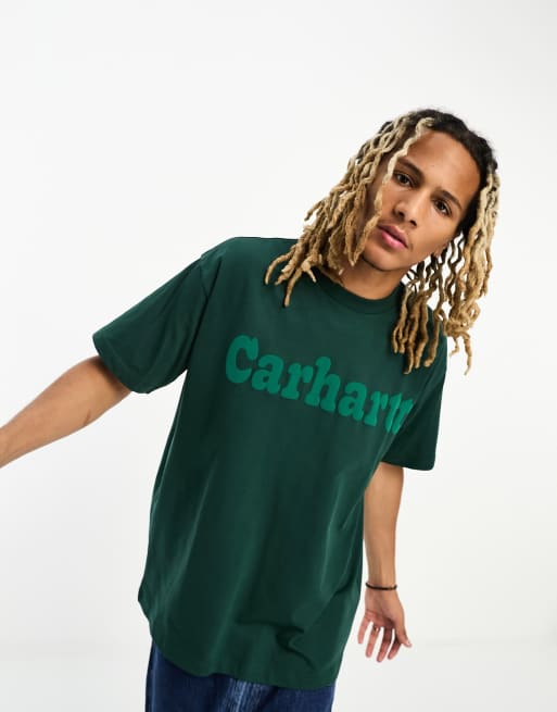 Carhartt WIP – Bubbles – T-Shirt in Grün