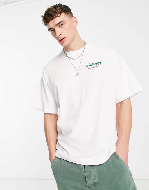 Carhartt WIP built from scratch t-shirt in white | ASOS