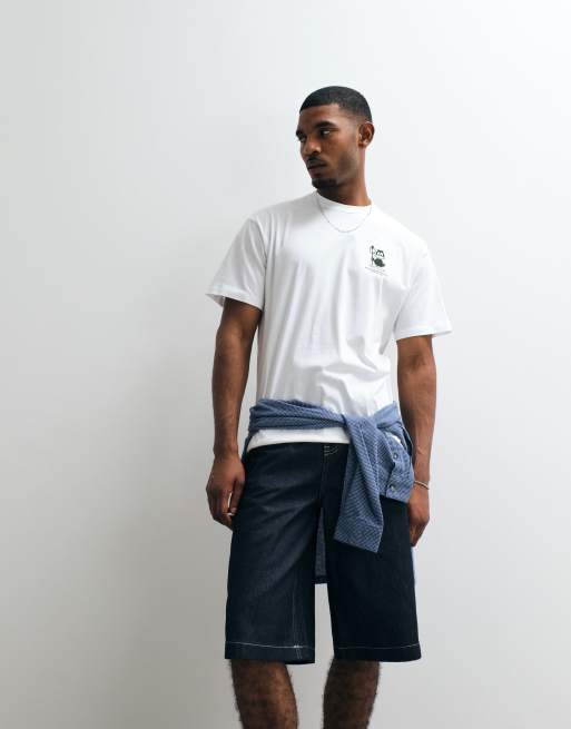 Carhartt WIP bumper car back print t-shirt in white, 5 of 5