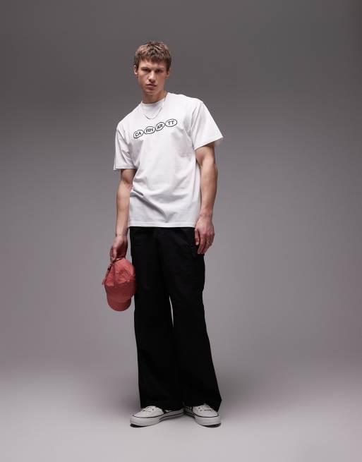 Carhartt WIP - Bumper - T-shirt met grafische print in wit, 2 van 4