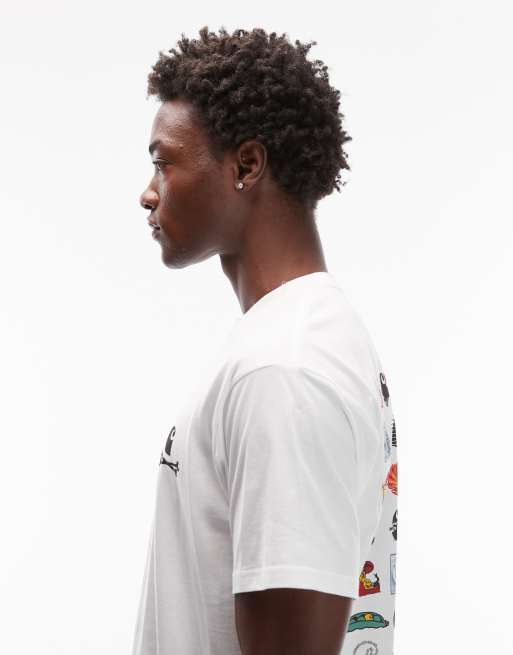 Carhartt WIP – C – Locker geschnittenes T-Shirt in Weiß mit Logo-Archiv, 4 von 5