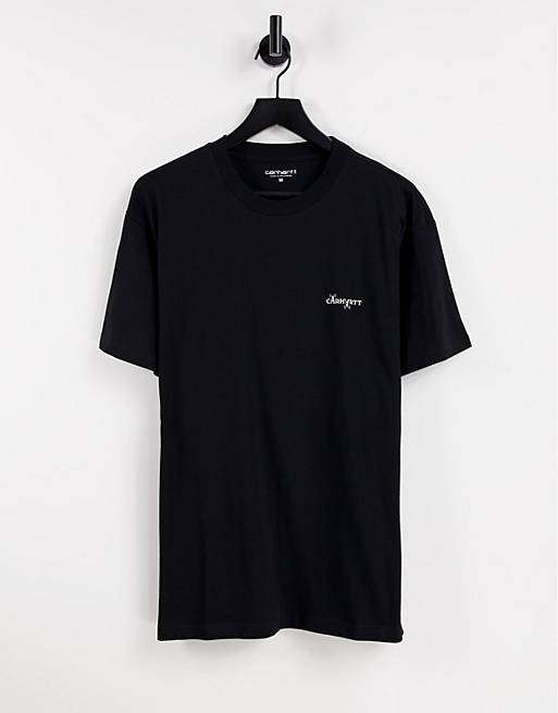 Carhartt WIP calibrate t-shirt in black