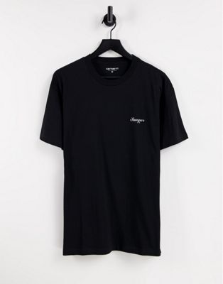 Carhartt WIP – Calibrate – T-Shirt in Schwarz